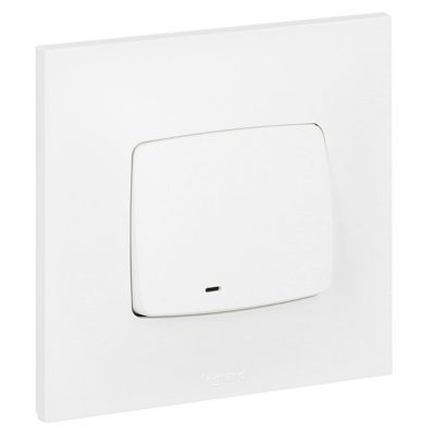 Poussoir lumineux carillon Legrand Neptune