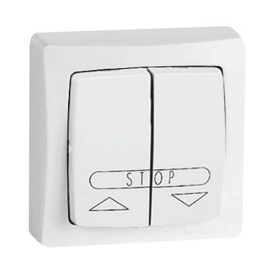 Poussoir volet roulant ASL Legrand blanc