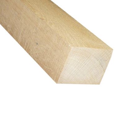 Poutre pleine chêne massif 10 x 10 cm L.2 m