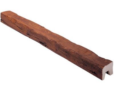 Poutre polyuréthane Decosa Tirol chêne clair 9 x 6 cm L.4 m