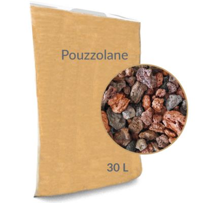Pouzzolane 16/25 en sac de 30 L