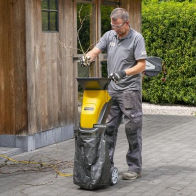 Powerplus Broyeur de végéteaux POWEG6421 - Broyeur de végétaux 2500W