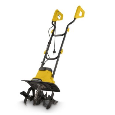 Powerplus Motoculteur Électrique POWEG72000 - 1200 W, 4 Lames, Profondeur 220 mm /Largeur de 360 mm, Outillage de Jardin