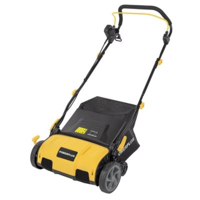 Powerplus Scarificateur Gazon Électrique POWXG75160 - 1600 W Coupe de 360 mm, 2-en-1 Aérateur et Scarificateur