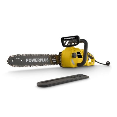 Powerplus Tronçonneuse électrique POWXG10024 - 2400W - guide 40 cm - lubrification automatique - pour travaux de jardin