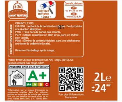 preparation bois anciens v33 incolore 2l castorama