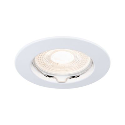 Premium Spot encastré IP44 rond 79 mm GU5,3 max. 50W 230/12V gradable Blanc