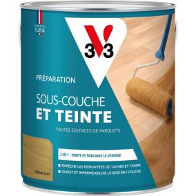 Préparation 2 en 1 sous-couche et teinte V33 chêne clair 2,5L