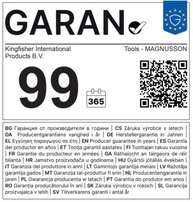 Presse à manche Magnusson 200 x 80 mm