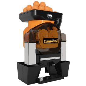 Presse Agrume Automatique Basic avec Option Nettoyage - Zumoval - Orange Clair - l0.1- L0.1- P0.1- h0.1