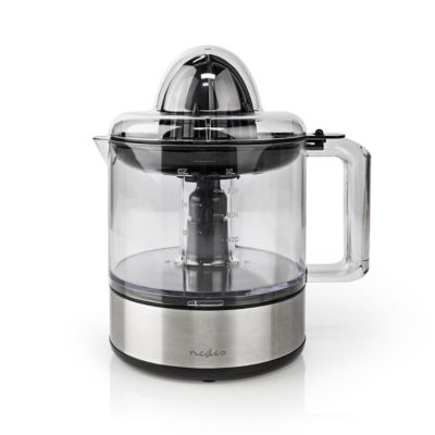 Presse-agrumes électrique 30W 0,8L Plastique Inox Pivotement 2 directions NEDIS