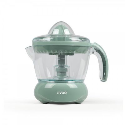 Presse-agrumes électrique Livoo DOD131VS Bol de récupération gradué de 700 ml - Jusqu'à 65 tours par minute - Vert clair