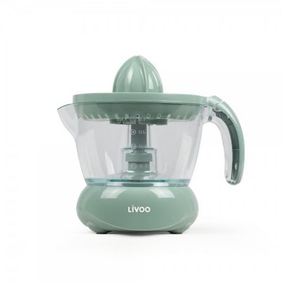 Presse-agrumes électrique Livoo DOD131VS Bol de récupération gradué de 700 ml - Jusqu'à 65 tours par minute - Vert clair