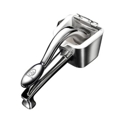 Presse-agrumes manuel en inox 304 , Pour citron, orange, citron vert , Poignée ergonomique , Garantie 5 ans