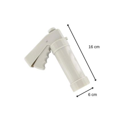Presse-biscuit et 6 embouts et 10 disques de motifs Zenker Smart Pastry