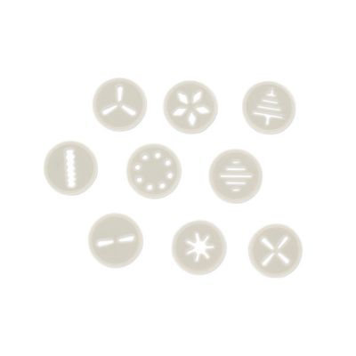 Presse-biscuit et 6 embouts et 10 disques de motifs Zenker Smart Pastry