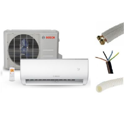 PRET A POSER CLIMATISATION MURALE  BOSCH 2600W INVERTER + KIT DE POSE 5 METRES ( 30 m2 max)