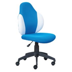 PREZI - Fauteuil Pivotant Bleu pour Enfant