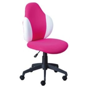 PREZI - Fauteuil Pivotant Rose pour Enfant