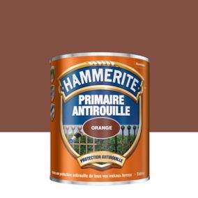 Primaire antirouille métaux ferreux Hammerite orange 0,75L