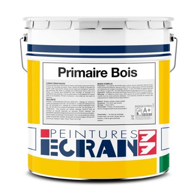 Primaire bois anti-tanins, isole et bloque les tâches et remontées de tanins, peinture sous-couche intérieur, extérieur ECRAN 77-1