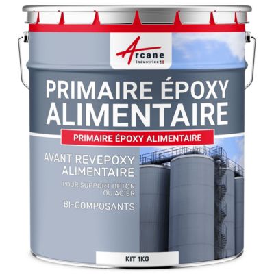 Primaire Epoxy pour contact Alimentaire - PRIMAIRE EPOXY ALIMENTAIRE  - 1 kg - ARCANE INDUSTRIES