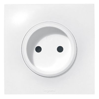 Obturateur Legrand Neptune 2 - Blanc Crème - Pour Prise Ou Interrupteur - Neuf