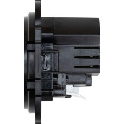 Prise avec terre Jacobsen Espen + 1xUSB-C noir à composer