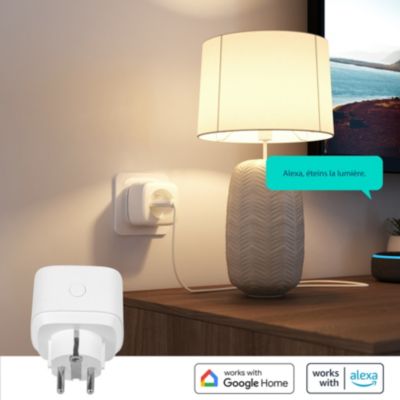Prise avec terre wifi connectée Jacobsen Myko