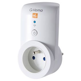 Prise connectée avec contrôle du coût et de la consommation électrique G-Homa