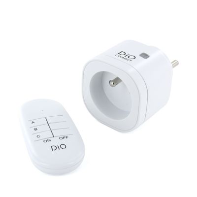 Prise connectée avec télécommande - DiO Connect