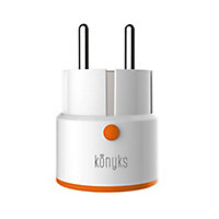 Prise connectée Wifi/Bluetooth avec compteur de consommation 16A (type E/F) Konyks