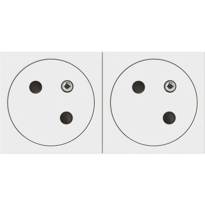 Prise de courant 2P+T surface Mosaic Link Legrand - 4 modules - 2 ...