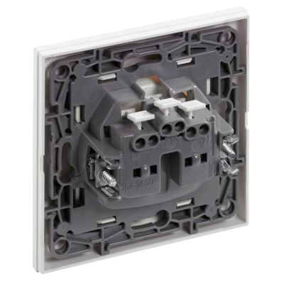 Prise de courant avec terre Legrand Neptune 0 913 30 couleur blanc 16 A 250 V