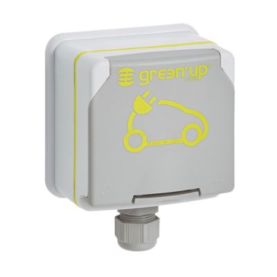 Prise de courant étanche Legrand Green'up pour véhicule électrique + patère de sécurité