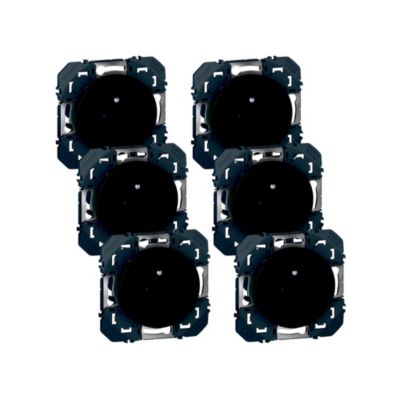Prise Legrand Dooxie, lot de 6 pièces