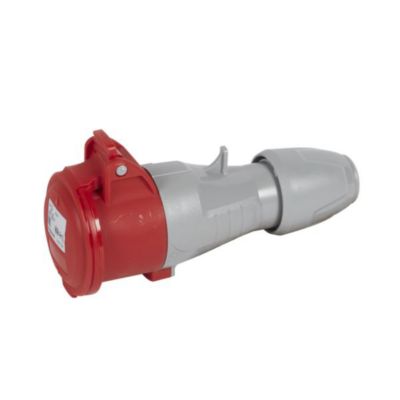 Prise mobile P17 IP44 16A - 380V - 415V - 3P+T