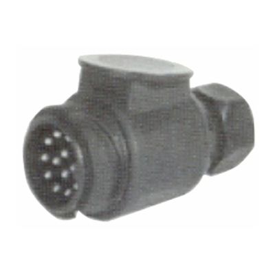 Prise remorque mâle plastique 12 V 13 plots