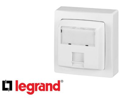 Prise RJ45 cat.6 FTP Legrand Otéo complète