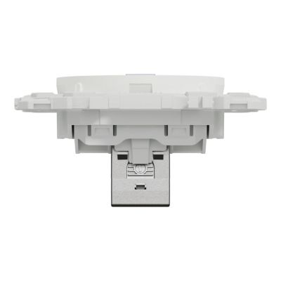 Prise RJ45, Cat6 STP grade 2TV min à grade 3TV, blanc craie, Odace