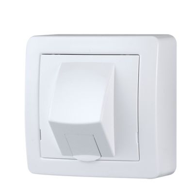 Prise RJ45 complète saillie Schneider Electric Alréa blanc