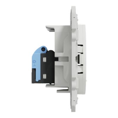 Prise RJ45 Schneider Electric grade 3 catégorie 6 STP odace blanc