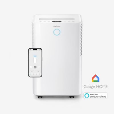 Pro Breeze Déshumidificateur 20ljour omnidry avec mode linge et contrôle via application intelligente pour pièce jusqu'à 35 m²