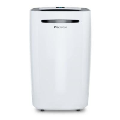 Pro Breeze Déshumidificateur portable 20l pour pièce jusqu'à 30 m², avec 4 modes, drainage continu