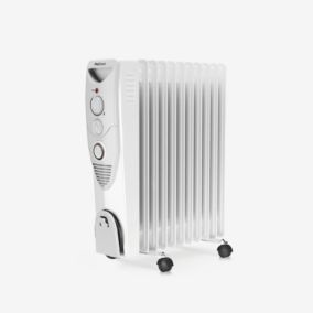 Pro Breeze Radiateur à bain d'huile 2500w, 11 colonnes