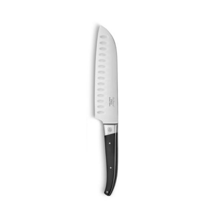 Pro - Couteau Santoku 18 cm coloris noir
