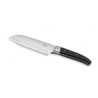Pro - Couteau Santoku 18 cm coloris noir