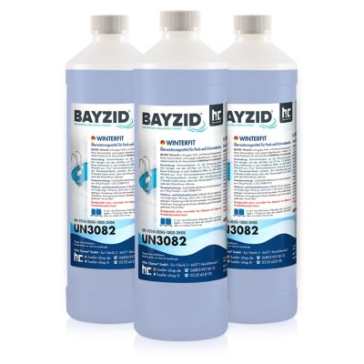 Produit D'hivernage Piscine 3 x 1 L Winterfit Pour Une Eau Propre Et Prête À La Saison Suivante