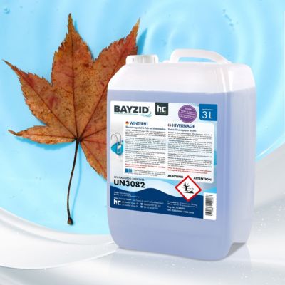 Produit D'hivernage Pour Piscine 150 x 3 L - Effet Détartrant, Anti-moisissures - Préparation Hivernale Efficace