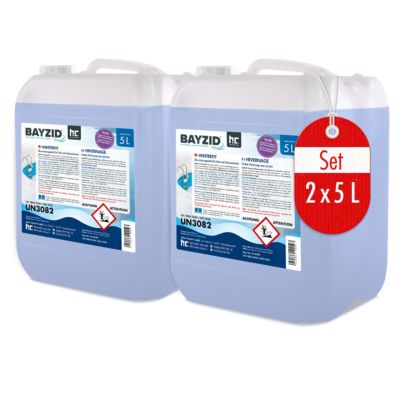 Produit D'hivernage Pour Piscine 2 x 5 L - Effet Détartrant, Anti-moisissures - Préparation Hivernale Efficace